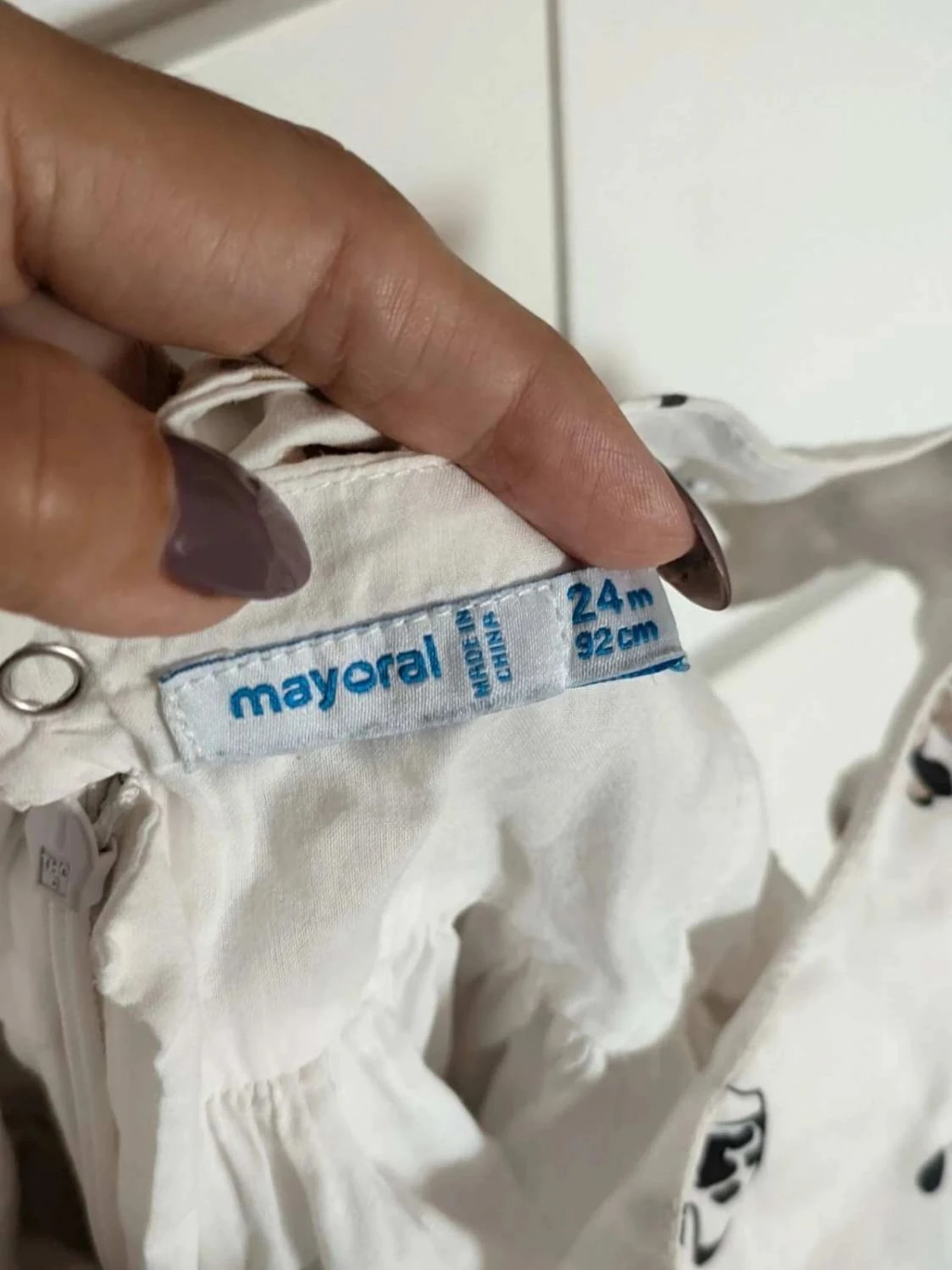 Bedrukte jurk met dierenprint (24m) - Mayoral – photo 7